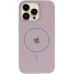 Чехол Накладка HC MagSafe (AA) V2 iPhone 16 Pro Серая/ Lavander Gray