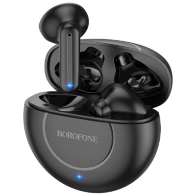Безпровідні навушники Borofone BE54 Rejoice TWS Black, чорний