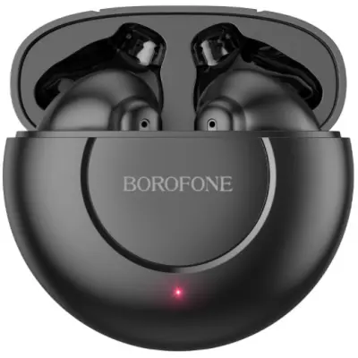 Безпровідні навушники Borofone BE54 Rejoice TWS Black, чорний Безпровідні навушники Borofone BE54 Rejoice TWS Black, чорний