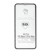 Захисне скло 5D iPhone XS Max/11 Pro Max Чорне Захисне скло 5D iPhone XS Max/11 Pro Max Чорне