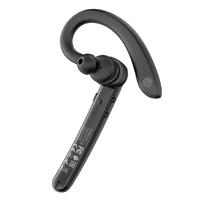 Bluetooth гарнітура Hoco S19 Heartful Металево-сіра