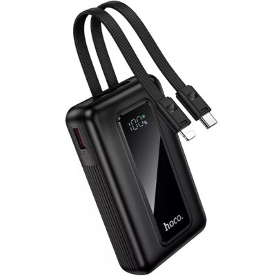 Універсальна мобільна батарея Повербанк Hoco J162A 22.5W + PD20W 20000mAh Чорний
