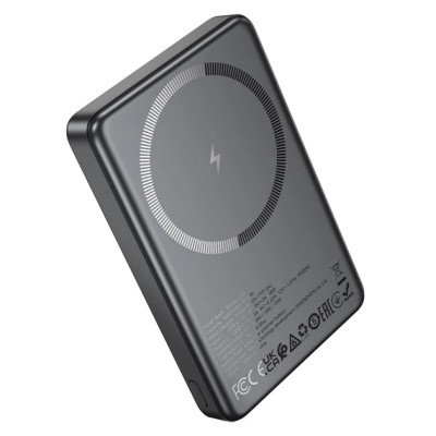 Універсальна мобільна батарея Повербанк Hoco Q43 PD20W с БЗП 10000mAh Чорний