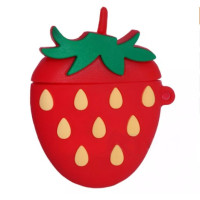 Чохол для навушників AirPods 1/2 3D Полуниця Чохол для навушників AirPods 1/2 3D Полуниця