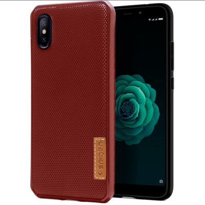 Чехол накладка Spigen Grid Samsung M307 (M30s 2019) Шоколад