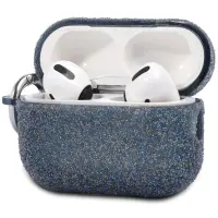 Чохол для навушників AirPods 3 Shine with Ring Блакитний