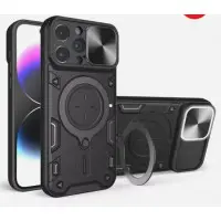 Чехол накладка Protective Stand Xiaomi Note 13 Pro 4G Черная