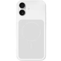 Чехол Накладка HC New MagSafe iPhone 17 Белая (Without Logo) Чехол Накладка HC New MagSafe iPhone 17 Белая (Without Logo)