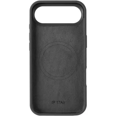 Чехол Накладка HC New MagSafe iPhone 17 Air Черная (Without Logo)