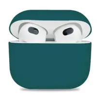 Чохол для навушників AirPods 4 Темно-зелений