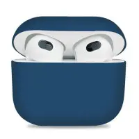 Чохол для навушників AirPods 4 Темно-синій