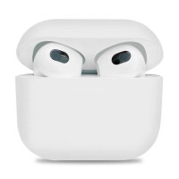 Чохол для навушників AirPods 4 Білий Чохол для навушників AirPods 4 Білий