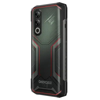 Смартфон Doogee Blade 20 Plus 6/256 GB Black/Red, Чорний/Червоний
