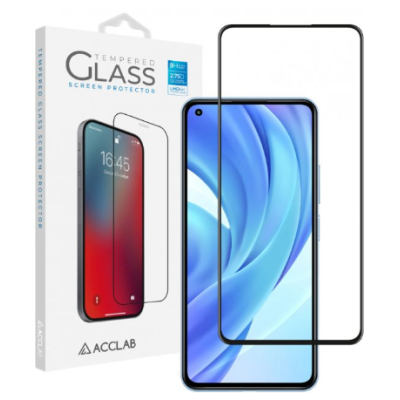 Защитное стекло Acclab 3D Xiaomi Mi 11 Lite Чёрное