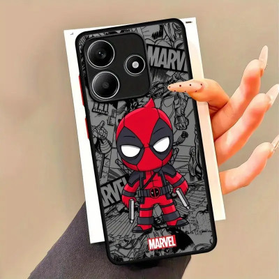 Накладка Deadpooll Xiaomi Redmi Note 9 Marvel