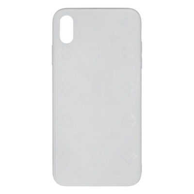 Чохол накладка Glass LV iPhone X/Xs Біла