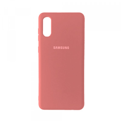 Чехол накладка HC Samsung A022 (A02) Розовая
