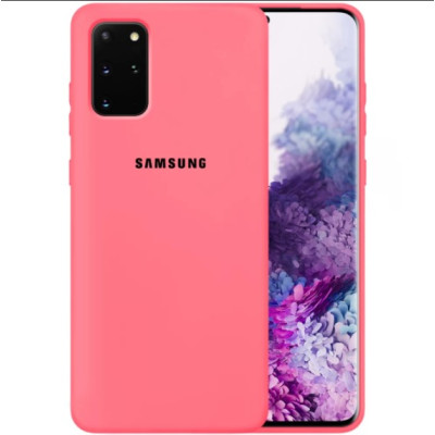 Чехол накладка HC Samsung G985 (S20+) Розовая