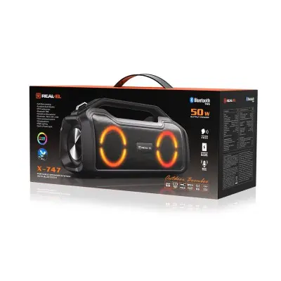 Акустична система колонка Real-EL X - 747 Чорна