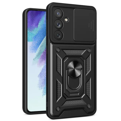 Чохол накладка Serge Ring Camshield Xiaomi Redmi Poco X5 Pro Чорна