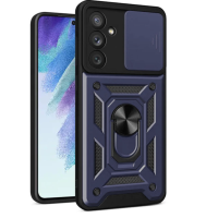 Чохол накладка Serge Ring Camshield Xiaomi Redmi Note 10 Pro Синя