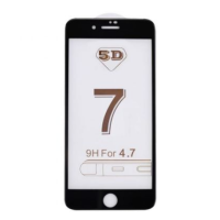 Захисне скло 5D iPhone 7/8 Чорне Захисне скло 5D iPhone 7/8 Чорне