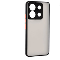 Чехол накладка Frosted Matte Xiaomi Redmi Note 13 Pro 4G Черная