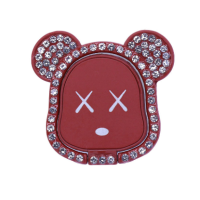 Держатель PopSocket Charm Bear Темно-красный Держатель PopSocket Charm Bear Темно-красный