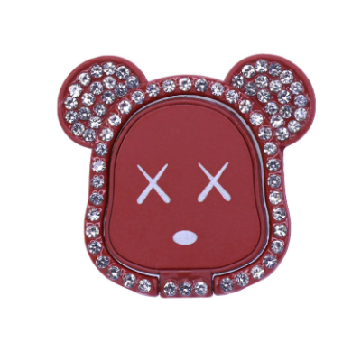 Тримач PopSocket Charm Bear Темно-червоний