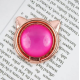 Держатель PopSocket Кольцо Cat Ear Рожевий/Рожеве Золото Держатель PopSocket Кольцо Cat Ear Рожевий/Рожеве Золото
