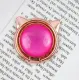 Тримач PopSocket Кільце Cat Ear Рожевий/Рожеве Золото