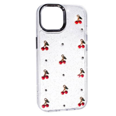 Чехол Накладка Glue Case Hit iPhone 14 Pro Вишня