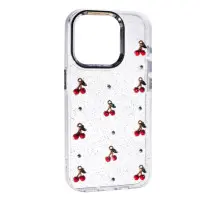 Чехол Накладка Glue Case Hit iPhone 14 Pro Max Вишня