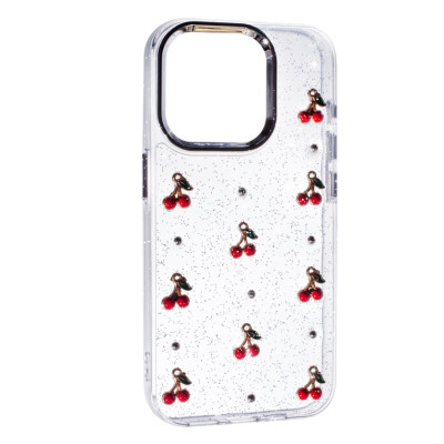 Чохол Накладка Glue Case Hit iPhone 14 Pro Max Вишня