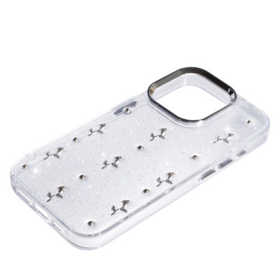Чехол Накладка Glue Case Hit iPhone 14 Pro Роза