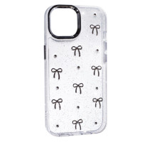 Чехол Накладка Glue Case Hit iPhone 15 Бантики Чехол Накладка Glue Case Hit iPhone 15 Бантики