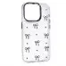 Чохол Накладка Glue Case Hit iPhone 15 Pro Бантики