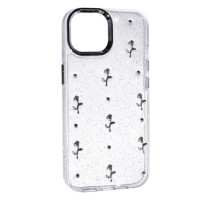 Чехол Накладка Glue Case Hit iPhone 15 Роза Чехол Накладка Glue Case Hit iPhone 15 Роза