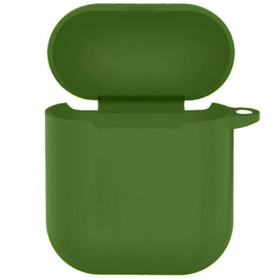 Чохол для AirPods 1/2 New Зелений/Army Green