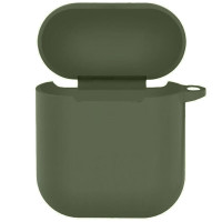 Чохол для AirPods 1/2 New Зелений/Dark Olive Чохол для AirPods 1/2 New Зелений/Dark Olive