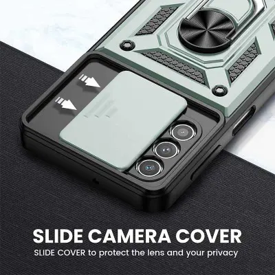 Чохол накладка Serge Ring Camshield Samsung A325 (A32) Зелена Чохол накладка Serge Ring Camshield Samsung A325 (A32) Зелена
