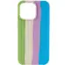 Чохол накладка Full Braided iPhone 13 Pro Max М\'ятна/Блакитна (M)