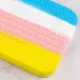 Чехол накладка Full Braided iPhone 13 Pro Max Желтая/Голубая
