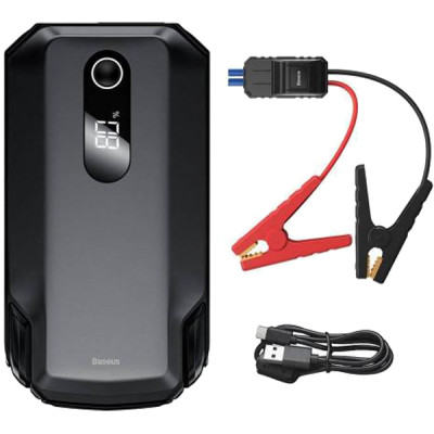 Пусковий пристрій Baseus Super Energy Max Car Jump Starter 20000 mAh Чорний