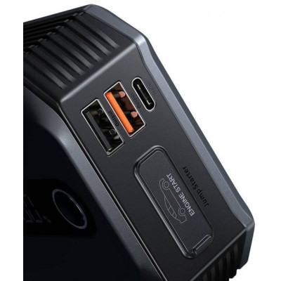 Пусковий пристрій Baseus Super Energy Max Car Jump Starter 20000 mAh Чорний