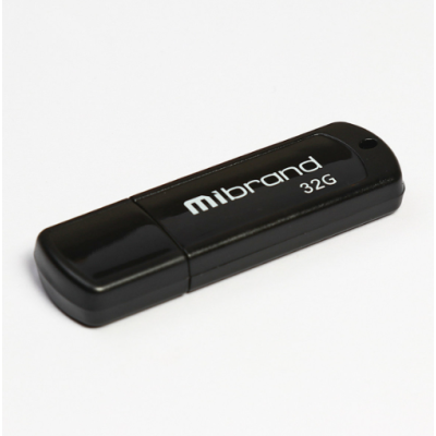 USB 32Gb Mibrand Grizzly USB 2.0 Чорна