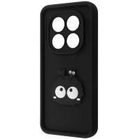 Чехол накладка Pretty Things Xiaomi Redmi Note 14 Pro 4G Черная/ Глаза Чехол накладка Pretty Things Xiaomi Redmi Note 14 Pro 4G Черная/ Глаза