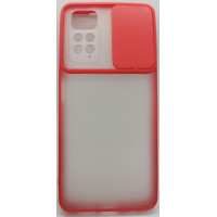 Чехол накладка Camshield Xiaomi Redmi Note 11/ Note 11S Красная