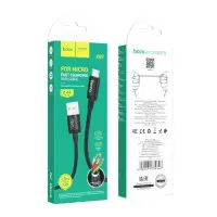 Кабель дата Hoco X89 MicroUSB 1м Чёрный Кабель дата Hoco X89 MicroUSB 1м Чёрный