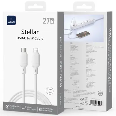 Кабель Wiwu Stellar Series Type-C to Lightning 1м Wi-c089 Кабель Wiwu Stellar Series Type-C to Lightning 1м Wi-c089